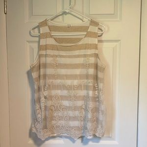 Women’s XL Maurices dressy tank top shirt